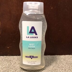 LA Looks WET LOOK Level 10 Hold Alcohol Free Hair Gel, 20oz